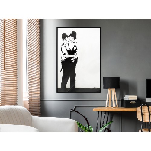 Plakat - Policemen Kissing