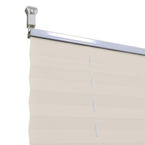 Plisseret blind 90x200 cm creme