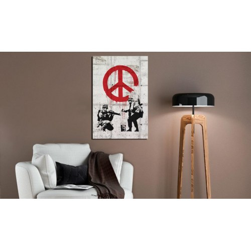 Billede - Soldiers Painting Peace by Banksy