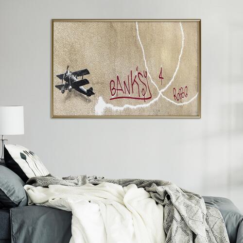 Plakat - Biplane