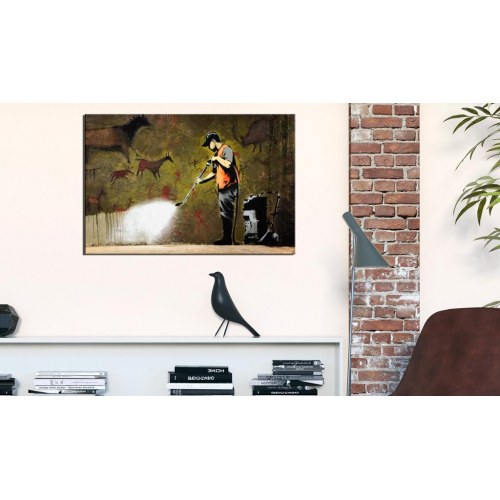 Billede - Cave Painting by Banksy