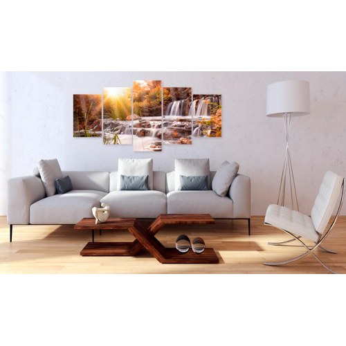 Billede på akrylglas - Autumn's Valley