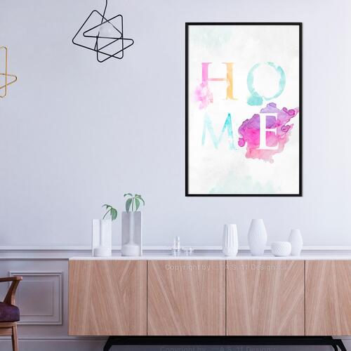Plakat - Rainbow Home