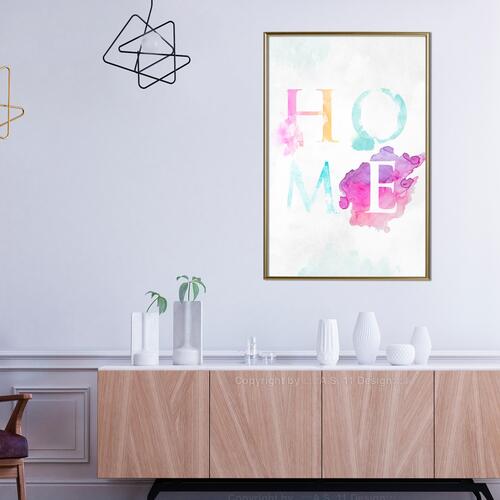 Plakat - Rainbow Home