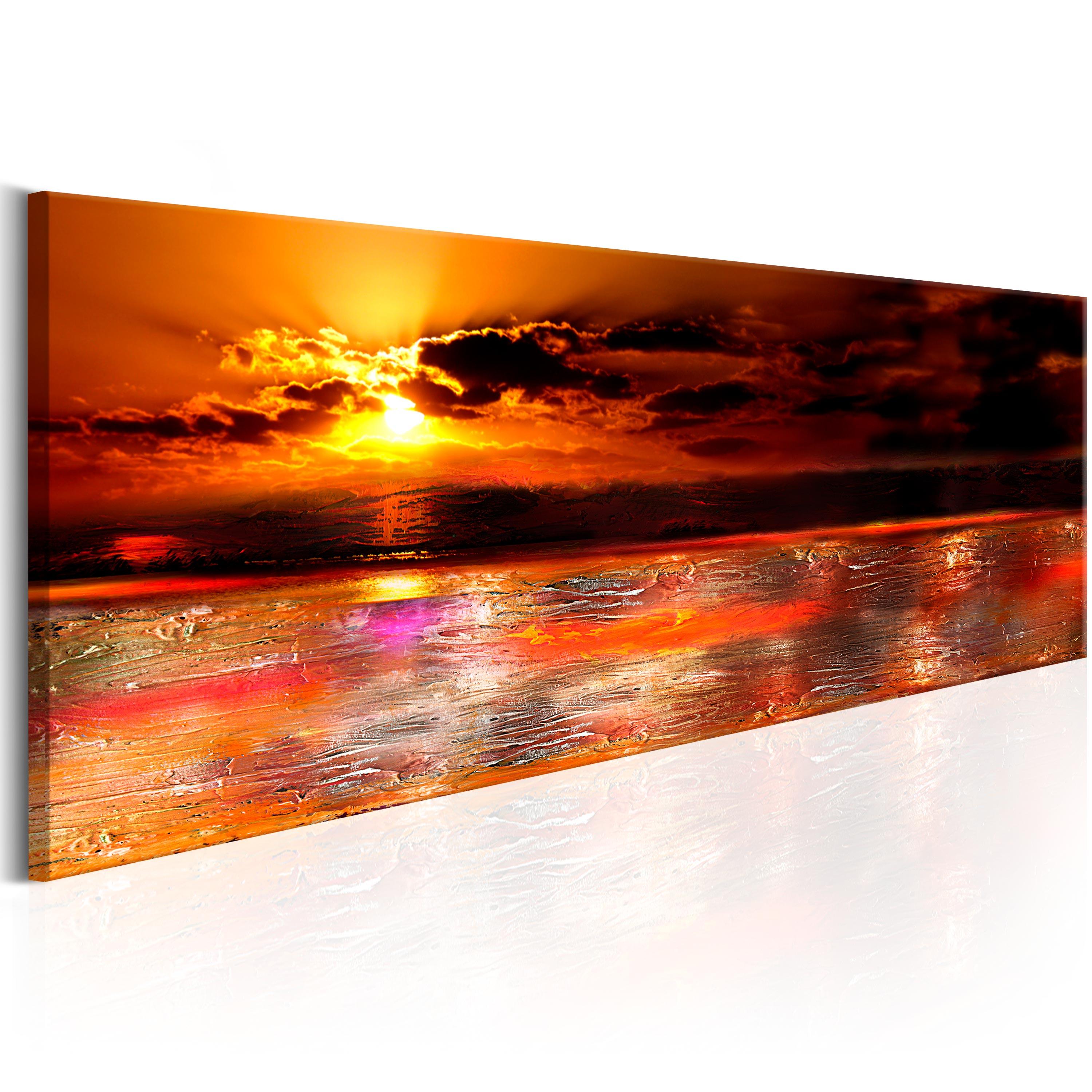 Billede - Majestic Ocean - 120 x 40 cm - Standard
