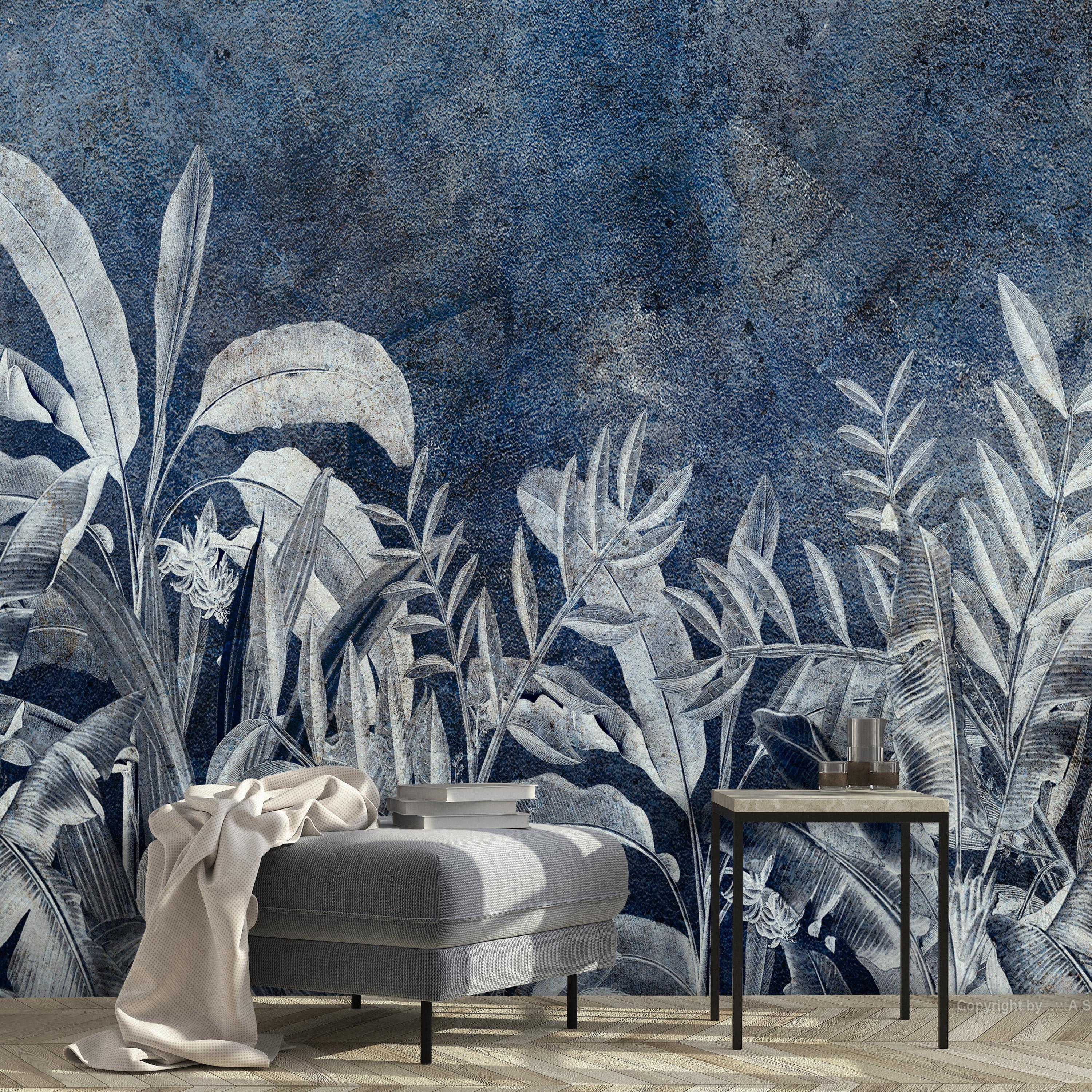 Fototapet - Night Jungle - 450 x 315 cm - Standard