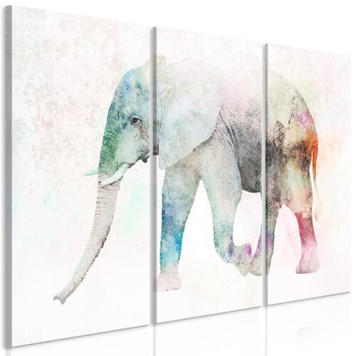 Billede - Painted Elephant (3 dele)