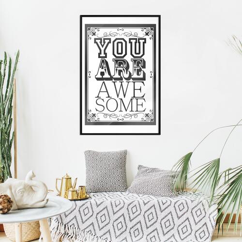 Plakat - You Are Awesome