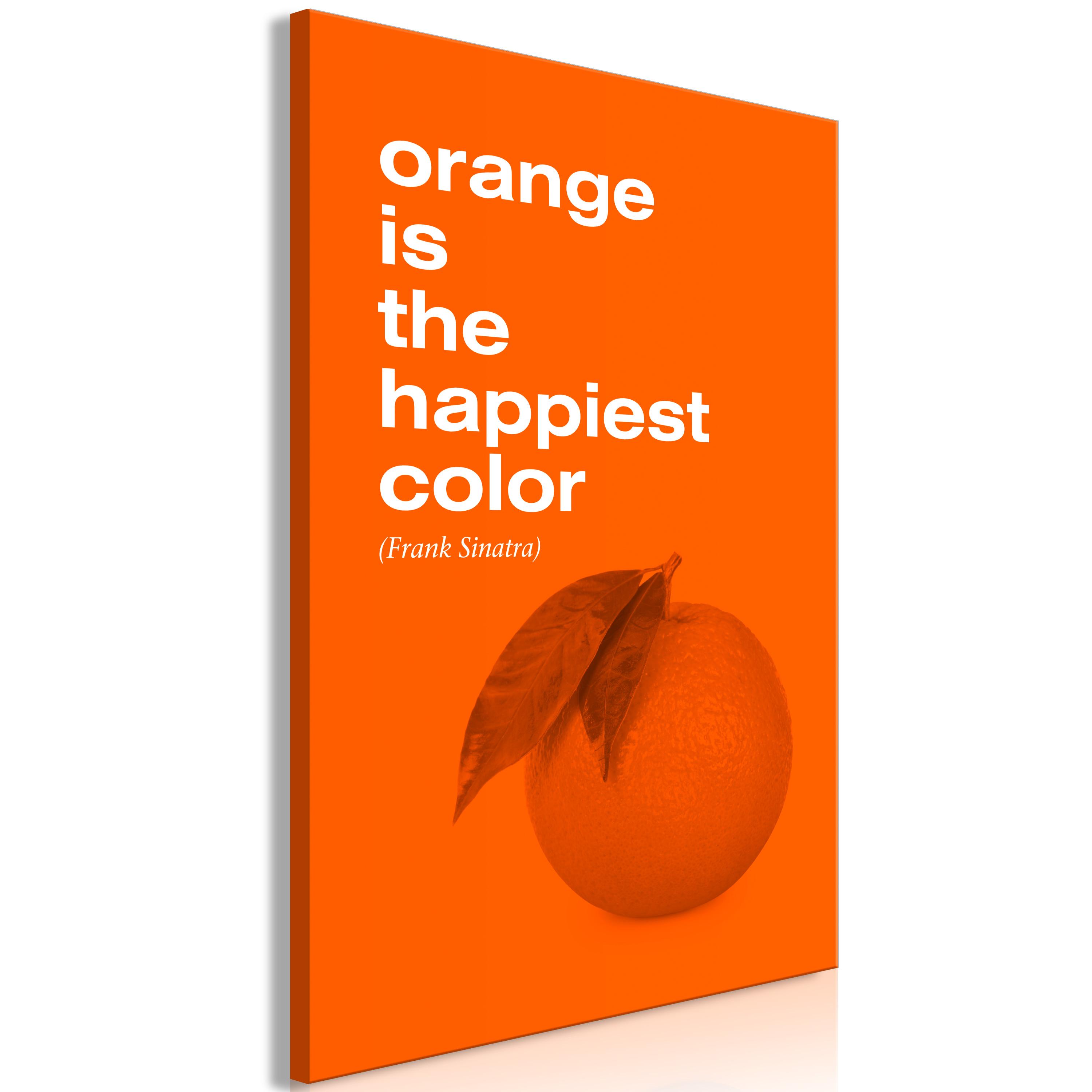 Billede - The Happiest Colour (1 Part) Vertical - 40 x 60 cm - Premium Print
