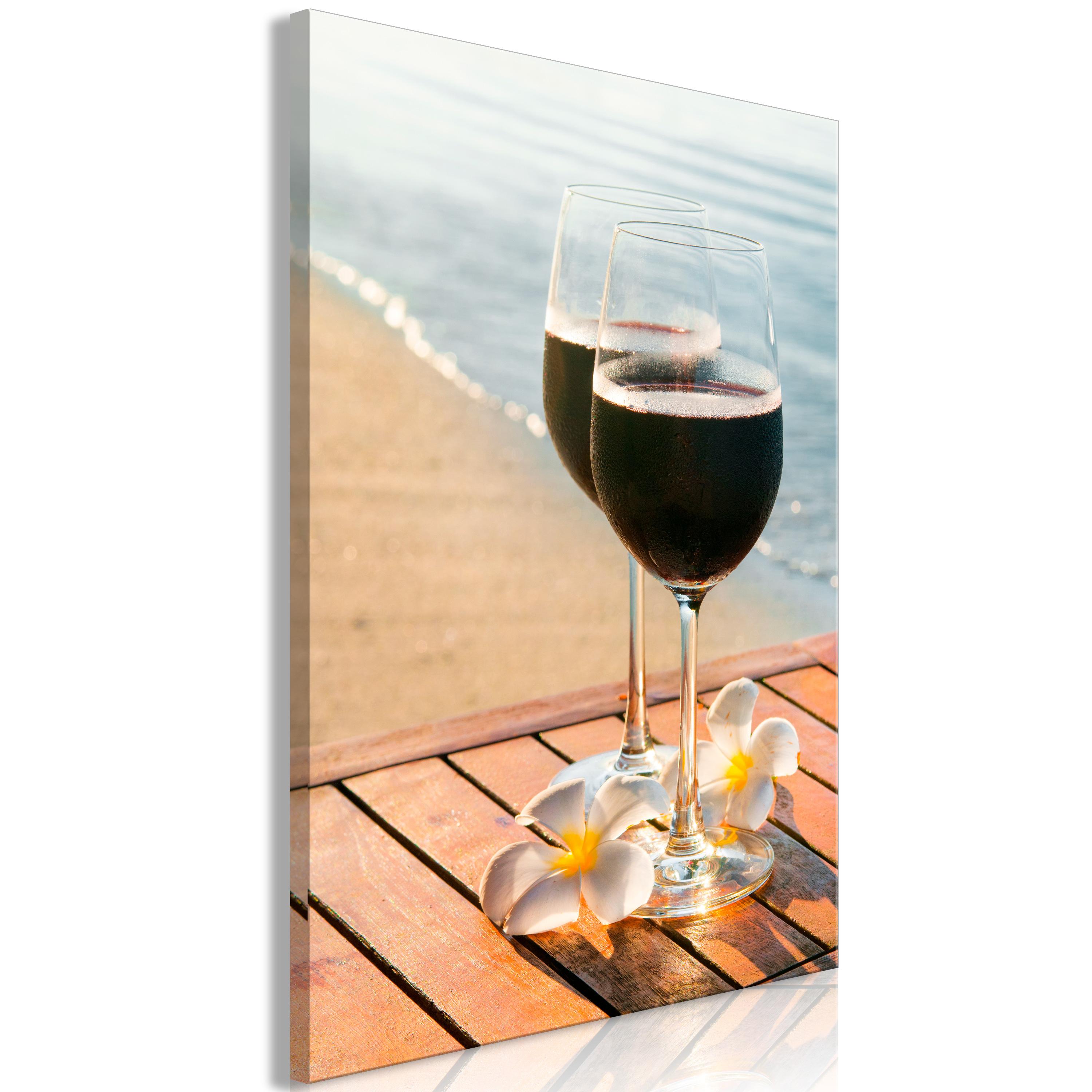 Billede - Love Refreshment (1 Part) Vertical - 20 x 30 cm - På italiensk lærred