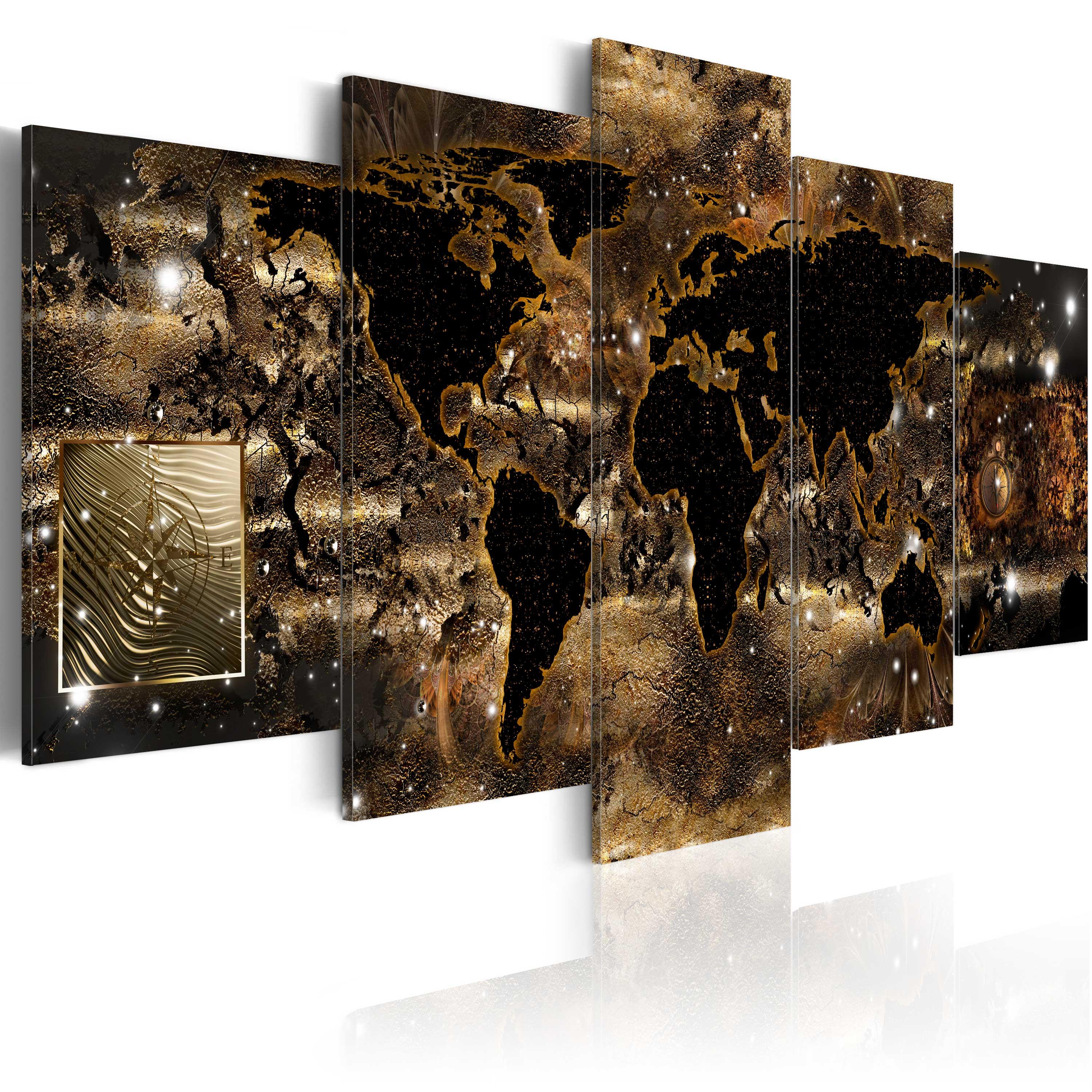 Billede - World of bronze - 225 x 112.5 cm - Premium Print