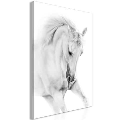 Billede - White Horse (1 Part) Vertical