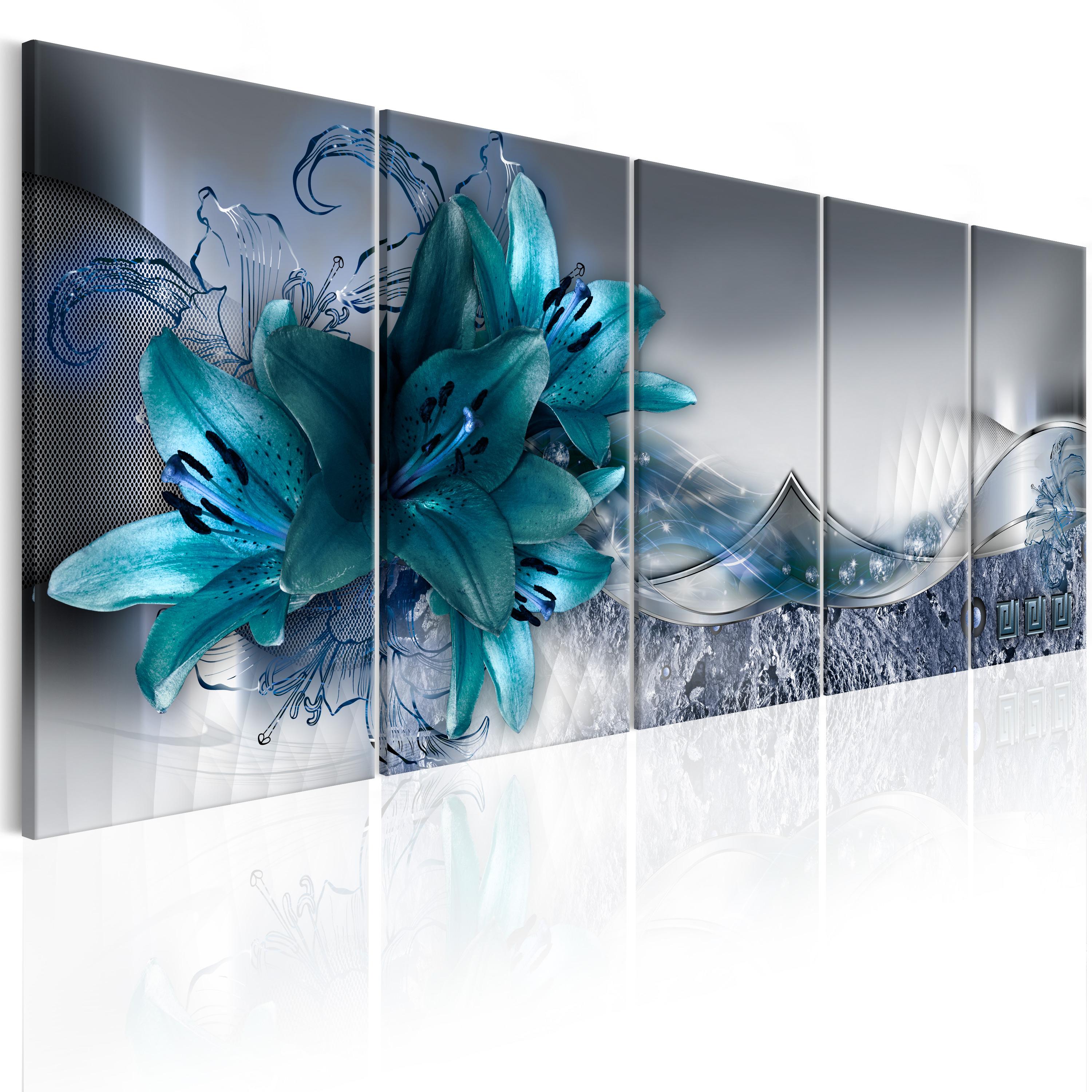 Billede - Arctic Lilies - 200 x 80 cm - Standard