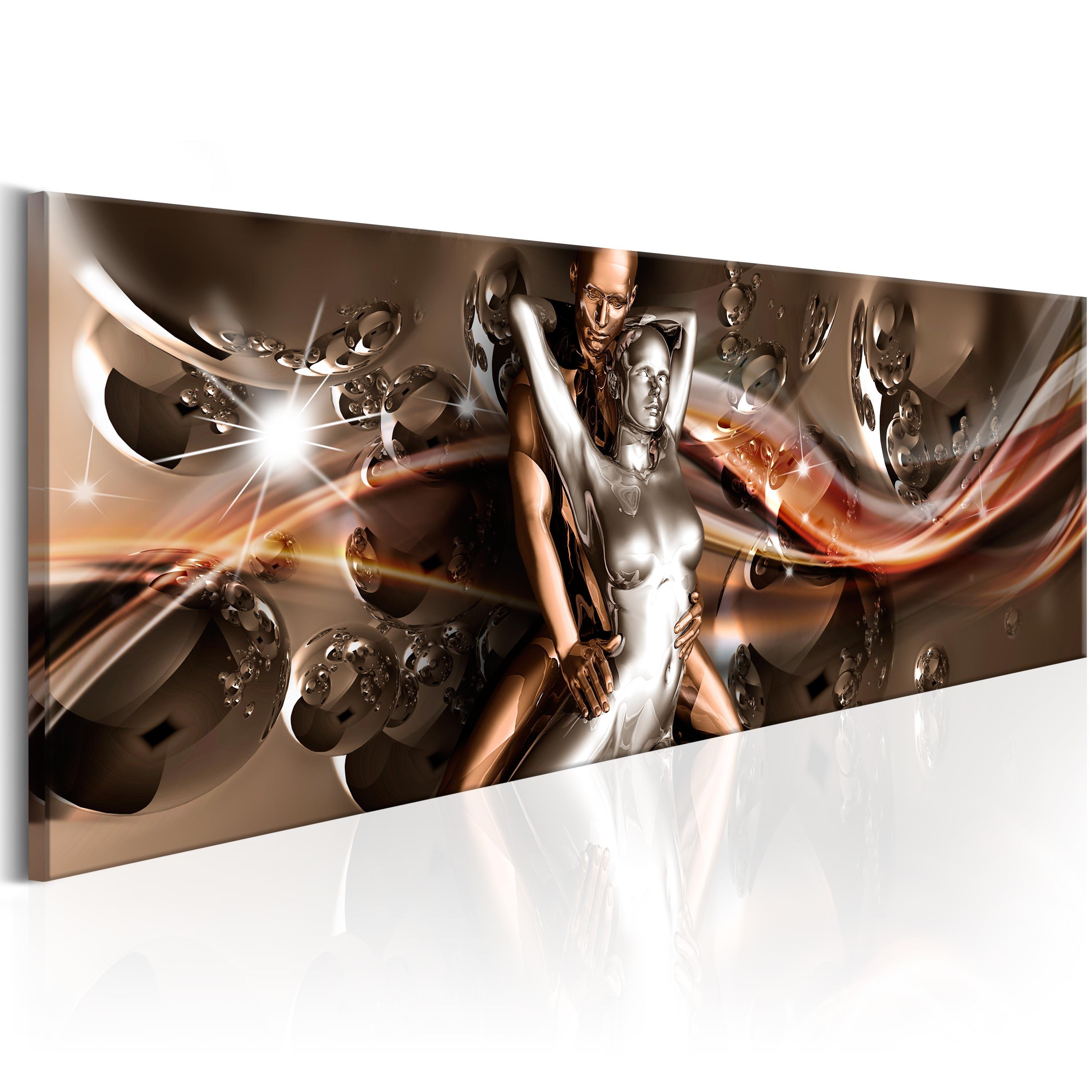 Billede - Waves of Passion - 120 x 40 cm - Standard