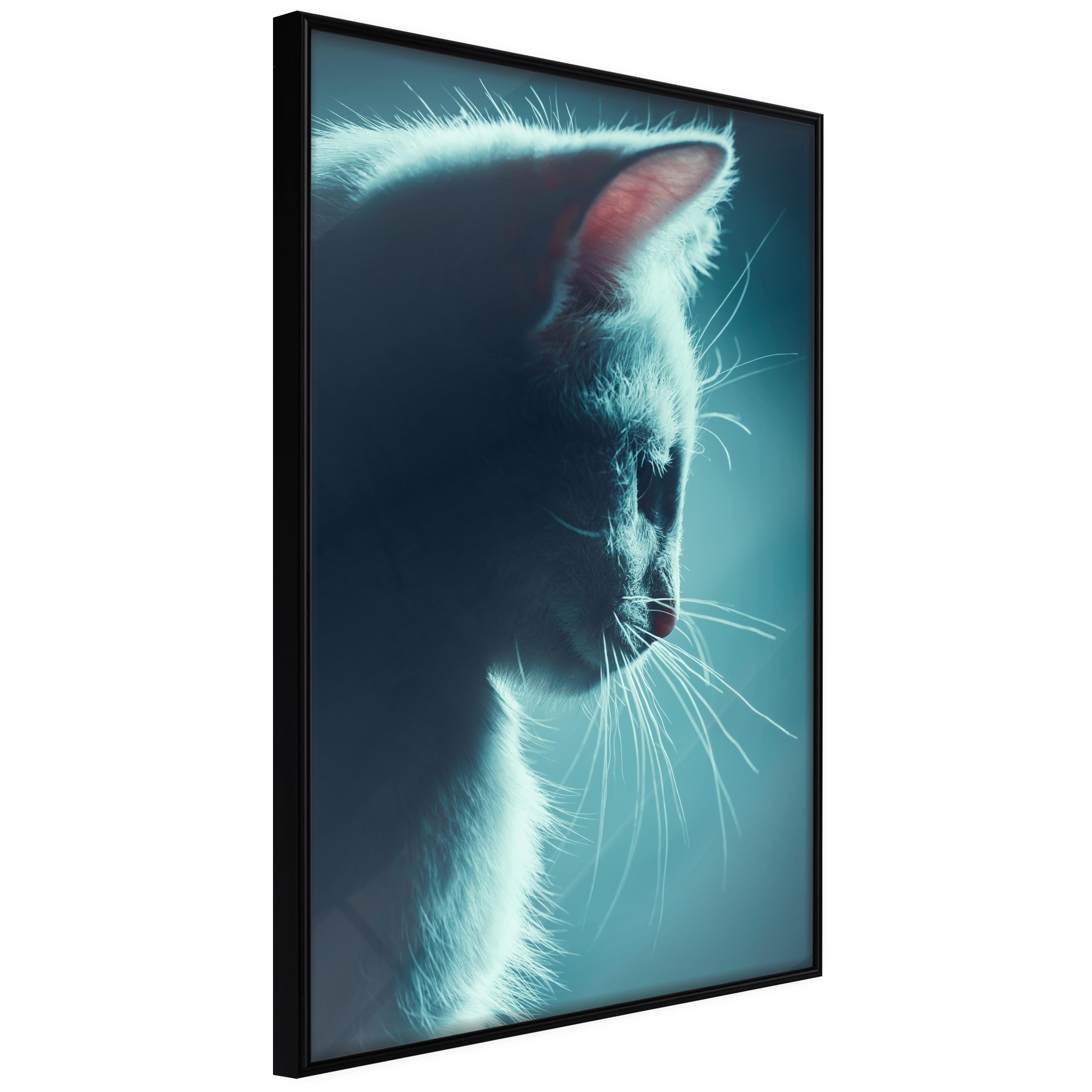 Plakat - Night Tramp - 30 x 45 cm - Sort ramme