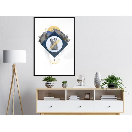 Plakat - Penguin Couple