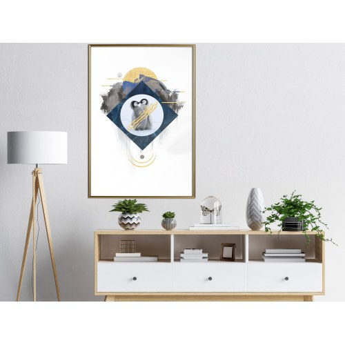 Plakat - Penguin Couple