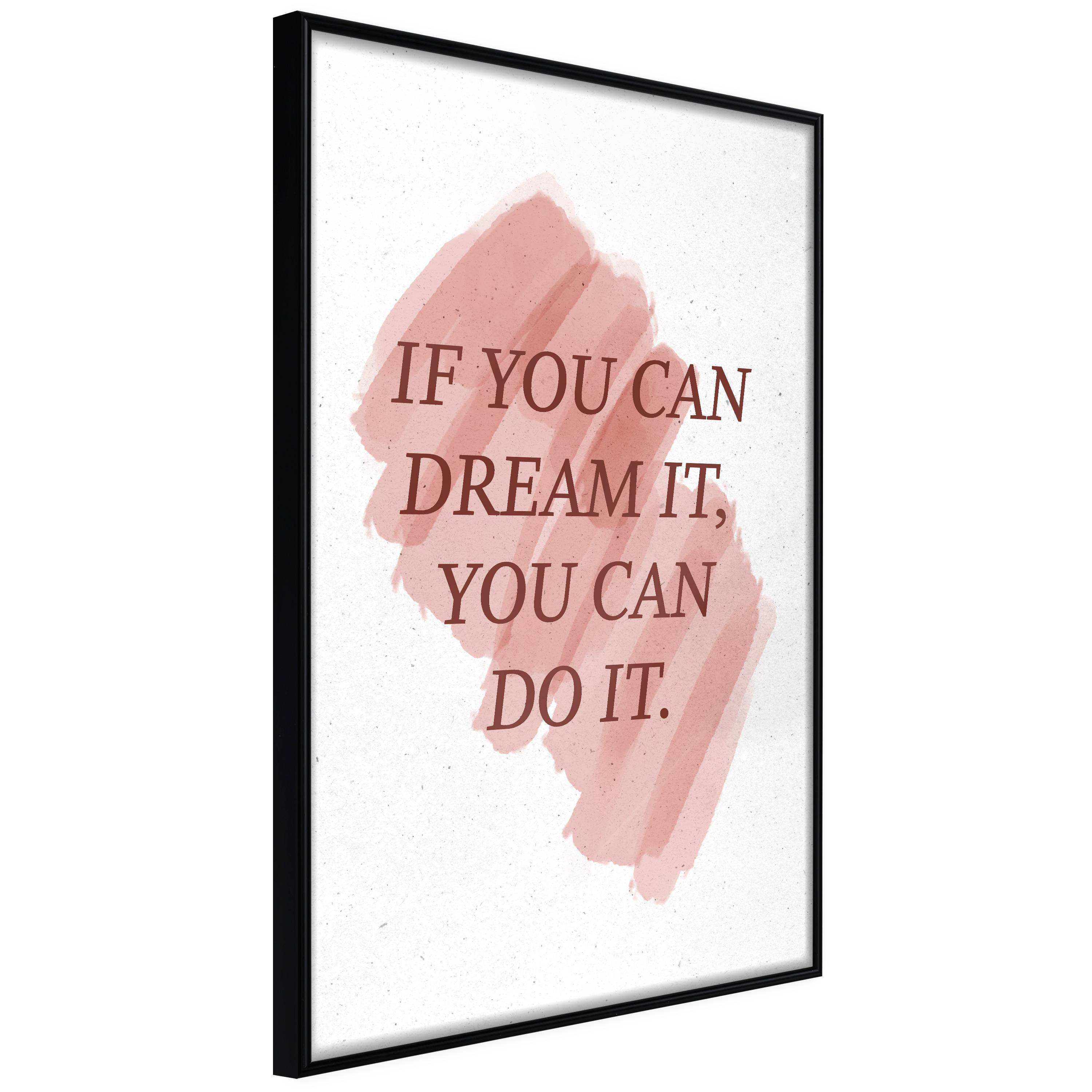 Plakat - You Can Do It