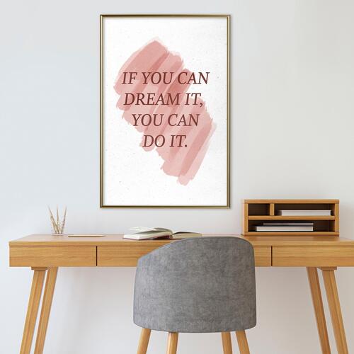 Plakat - You Can Do It