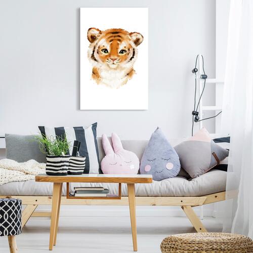 Billede - Little Tiger (1 Part) Vertical 40 x 60 cm