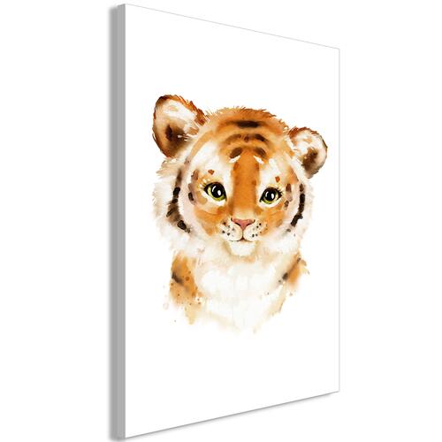 Billede - Little Tiger (1 Part) Vertical 40 x 60 cm