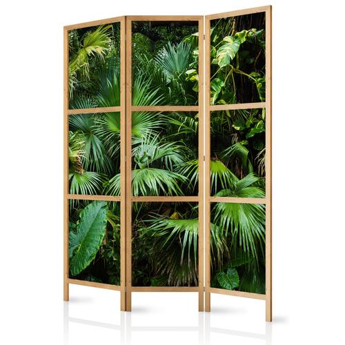 Japansk skærmvæg - Sunny Jungle I 135 x 161 cm