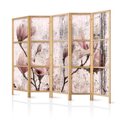 Japansk skærmvæg - Vintage Magnolias II 225 x 161 cm