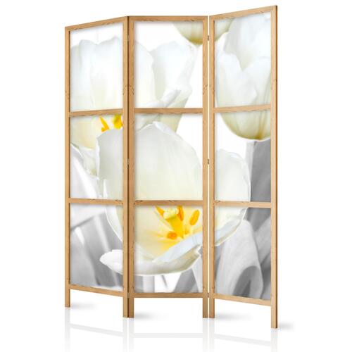 Japansk skærmvæg - Luminous Tulips I 135 x 161 cm