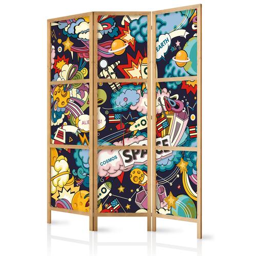 Japansk skærmvæg - Teenager's Space I 135 x 161 cm