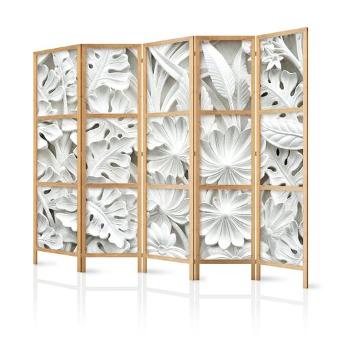 Japansk skærmvæg - Alabaster Garden III 225 x 161 cm