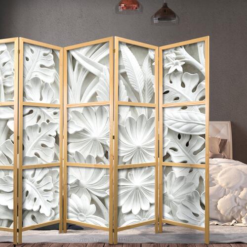 Japansk skærmvæg - Alabaster Garden III 225 x 161 cm