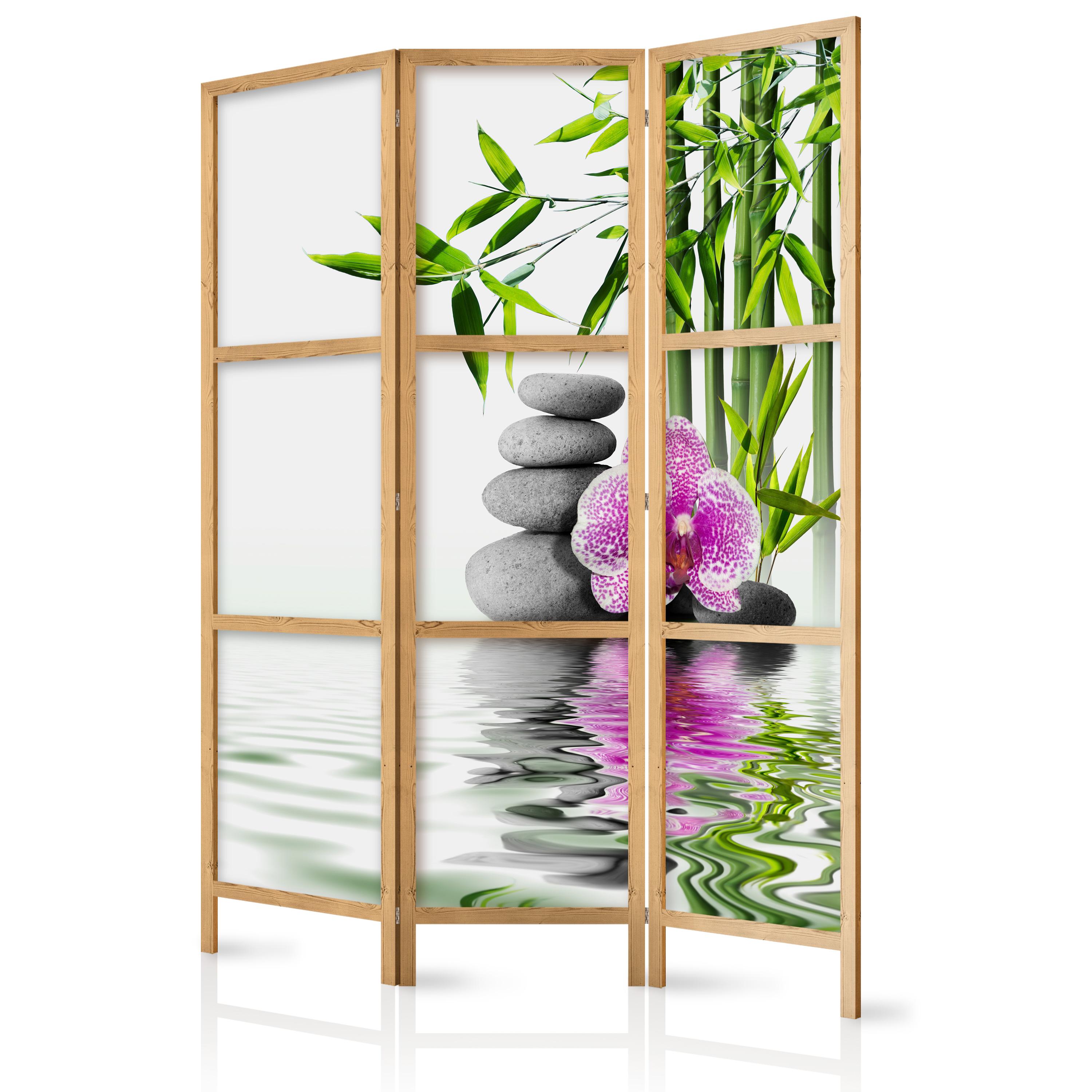 Japansk skærmvæg - In Search of Serenity I 135 x 161 cm