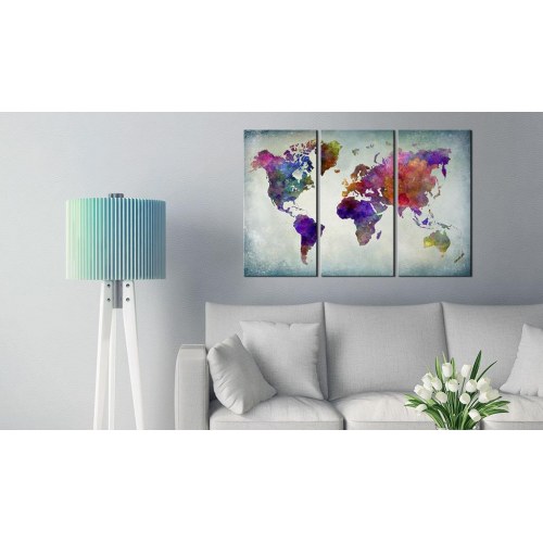 Billede på kork - World in Colors