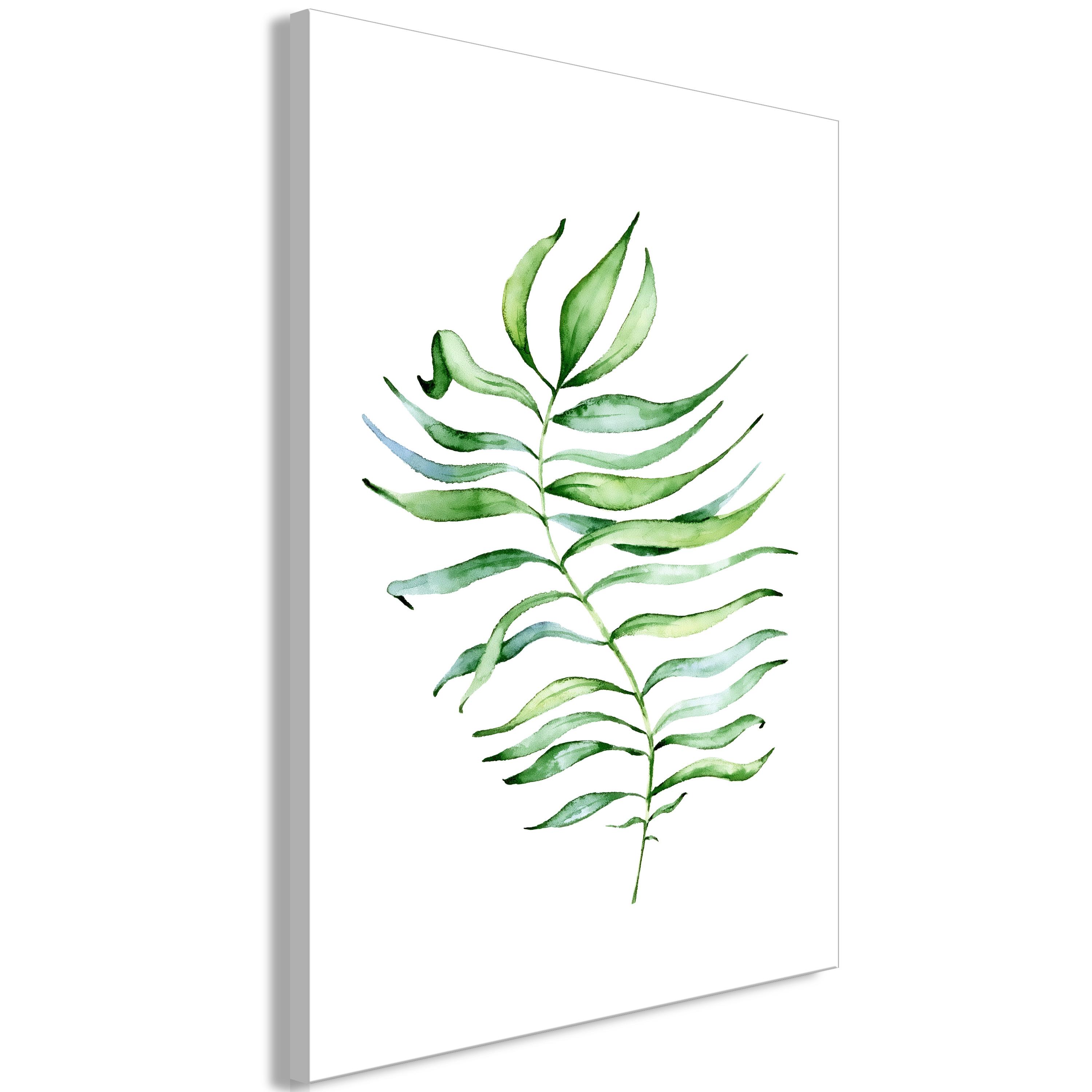 Billede - Dancing Leaf (1 Part) Vertical - 80 x 120 cm - Standard
