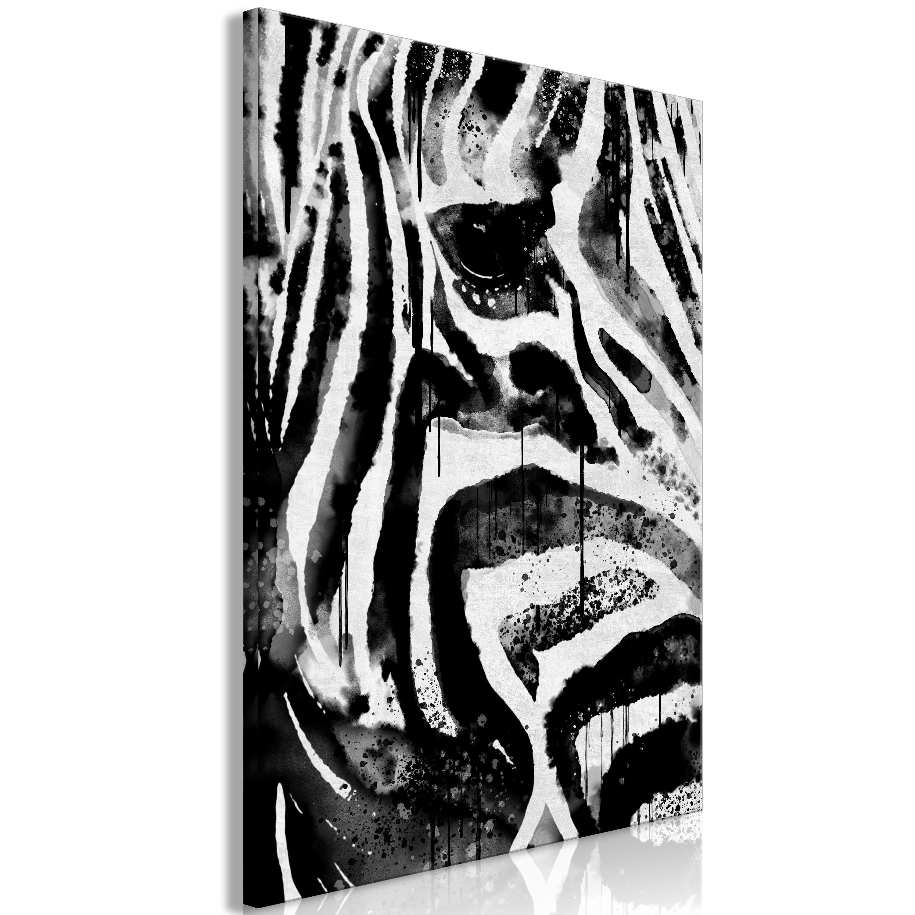 Billede - Striped Nature (1 Part) Vertical - 40 x 60 cm - Standard
