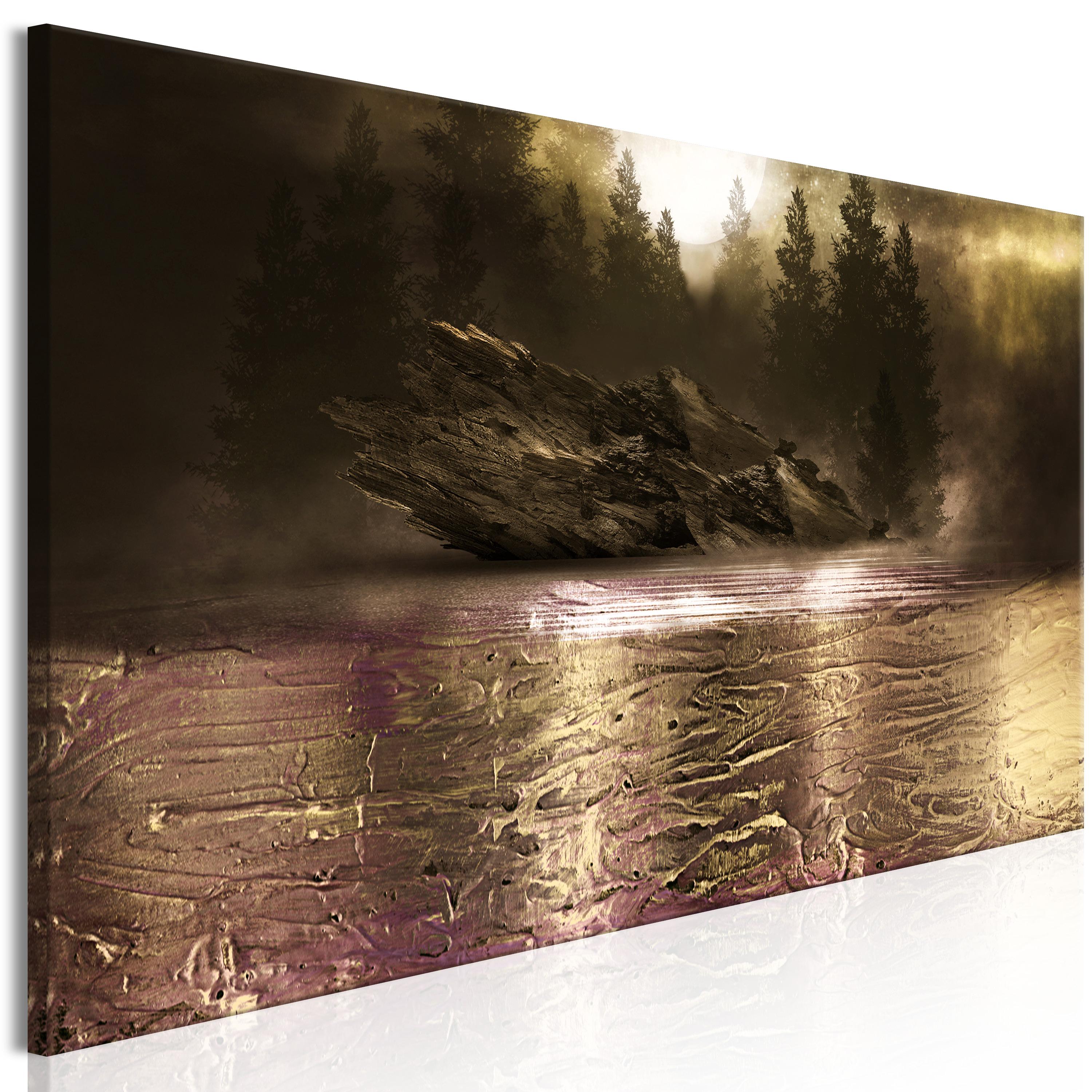 Billede - Contemplation (1 Part) Narrow - First Variant - 120 x 40 cm - Standard