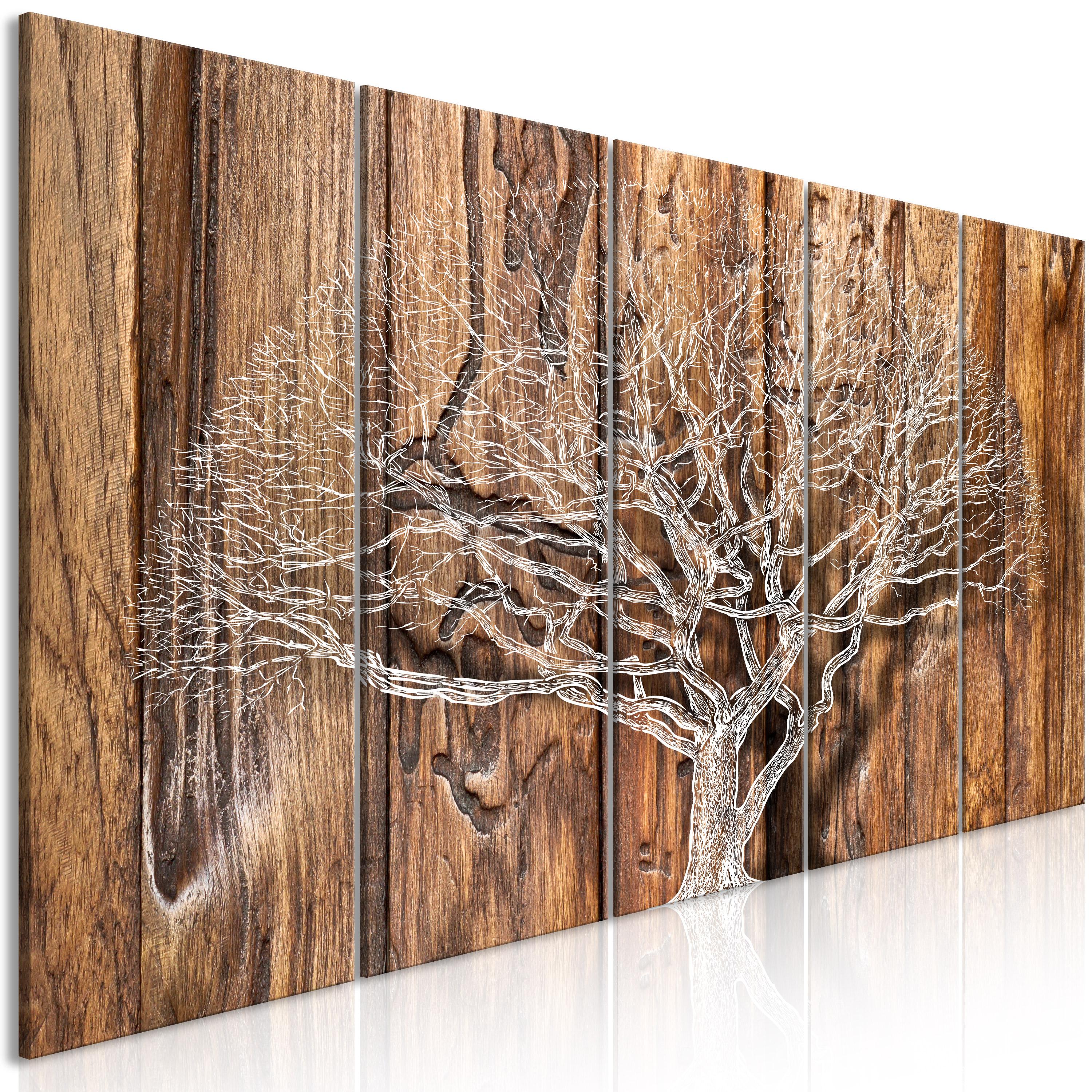 Billede - Tree Chronicle (5 dele) Narrow - 225 x 90 cm - Standard