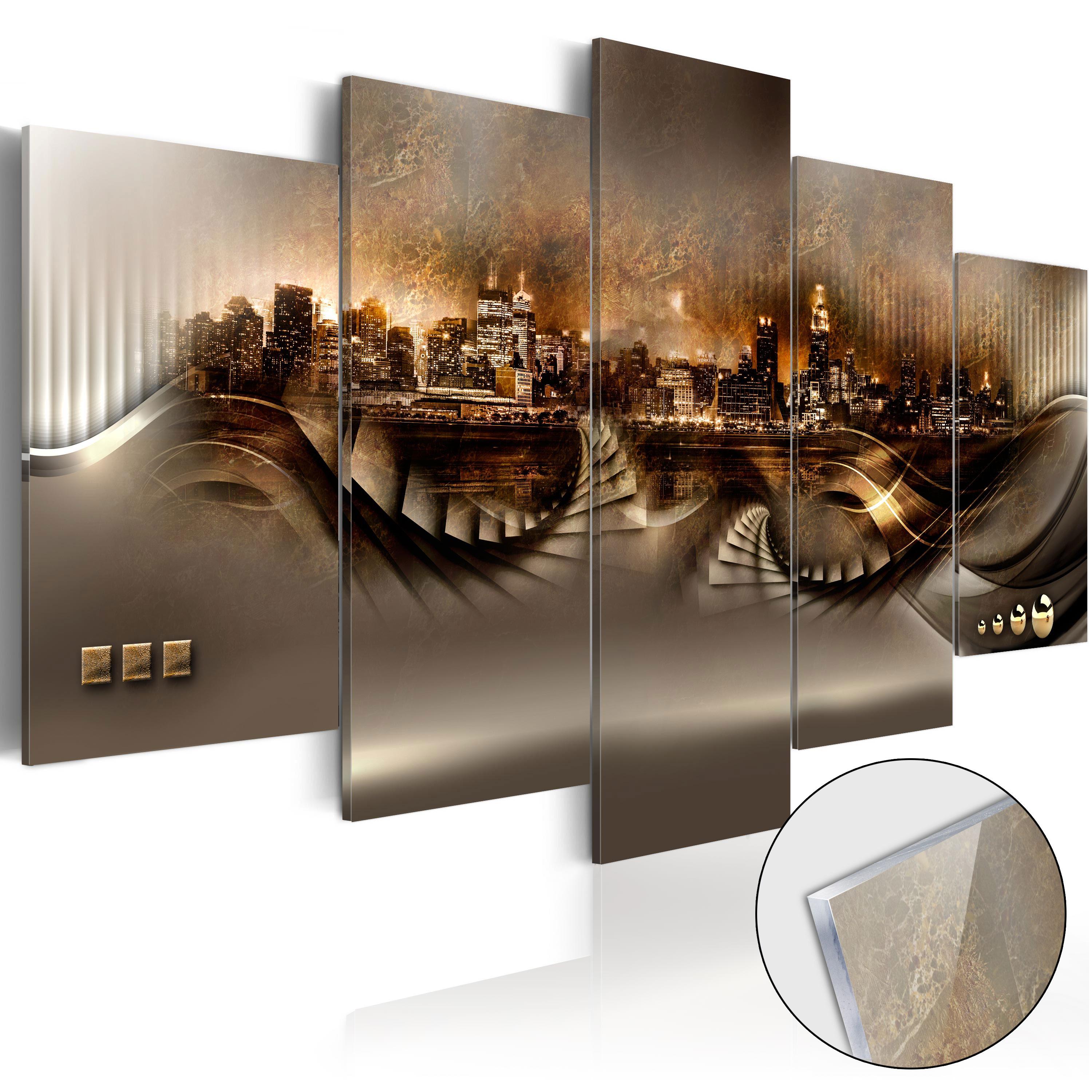 Billede på akrylglas - Lost City - 200 x 100 cm