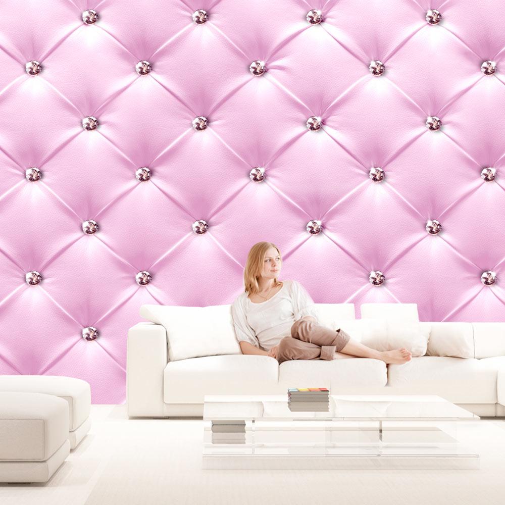 Fototapet - Pink Elegance - 500 x 280 cm - Standard