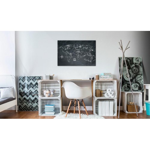 Billede på kork - Travel broadens the Mind