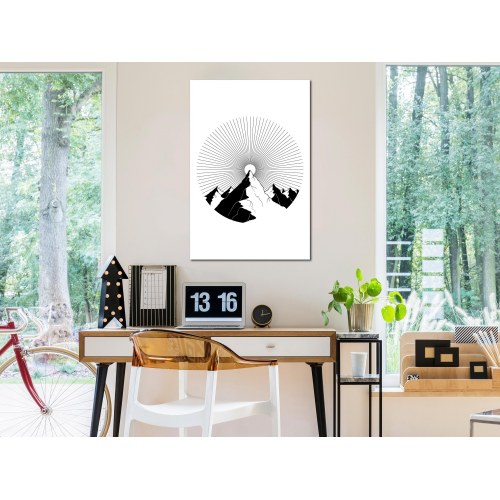 Billede - Mountain at the Zenith (1 Part) Vertical