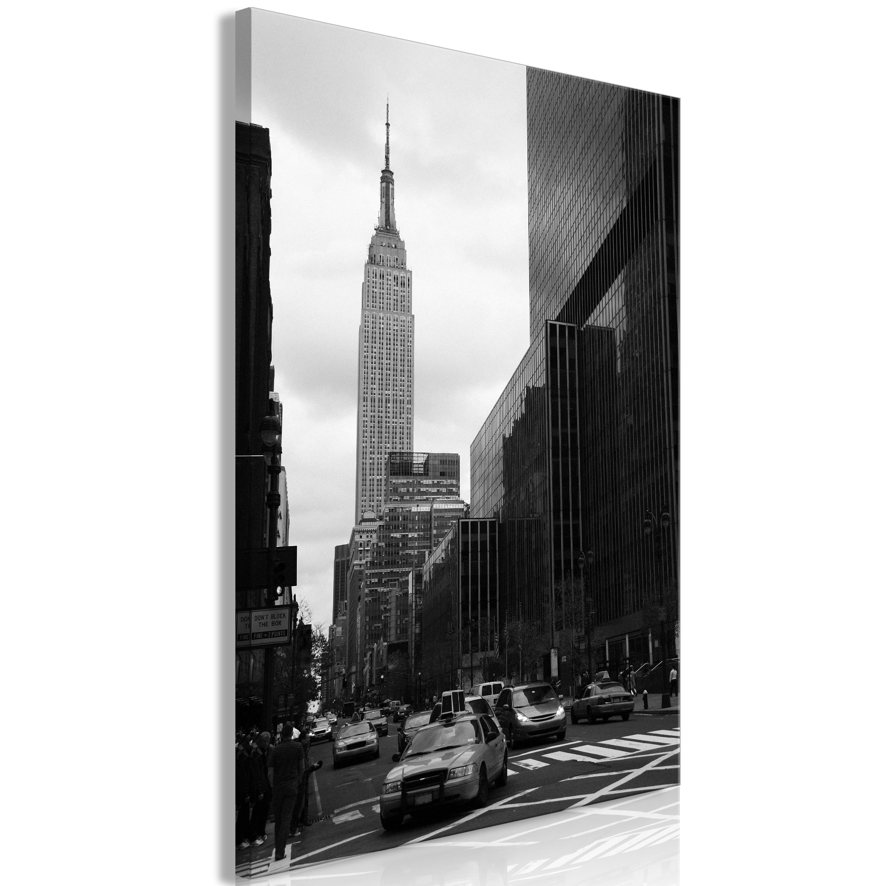 Billede - Street in New York (1 Part) Vertical - 40 x 60 cm - Standard