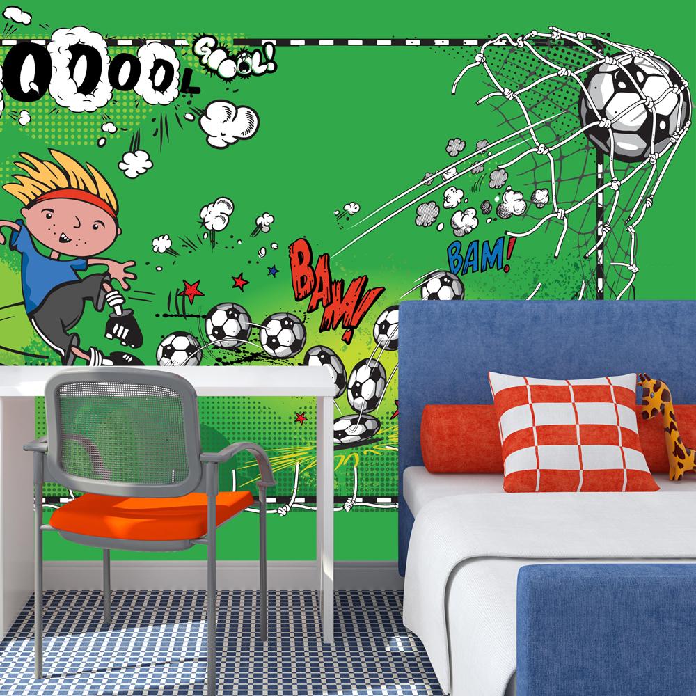 Fototapet - First gol - 100 x 70 cm - Standard