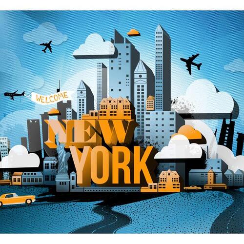 Fototapet - New York - welcome