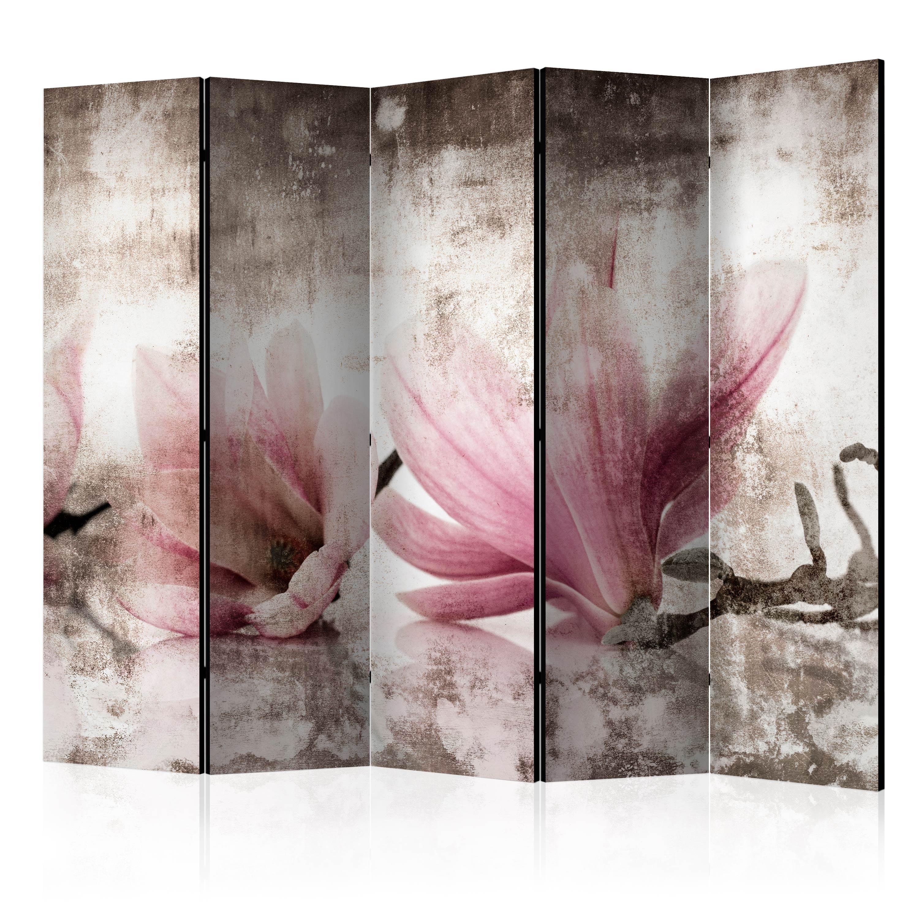 Skærmvæg - Historic Magnolias II - 225 x 172 cm - Dobbeltsiddet billede