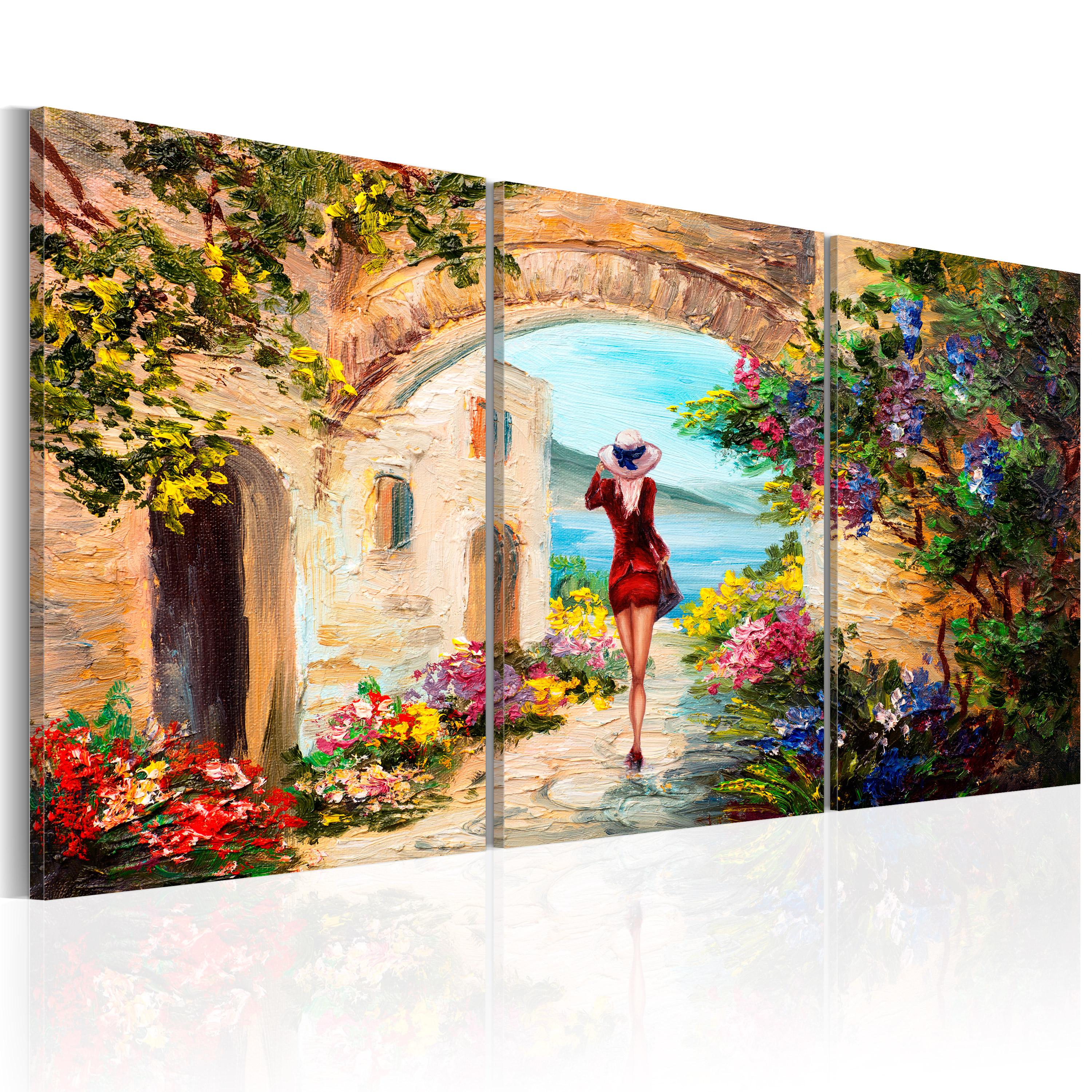 Billede - Summer in Italy - 60 x 30 cm - Standard