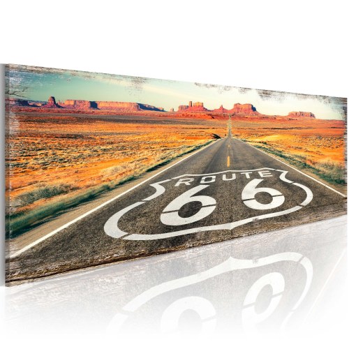 Billede - Straight road