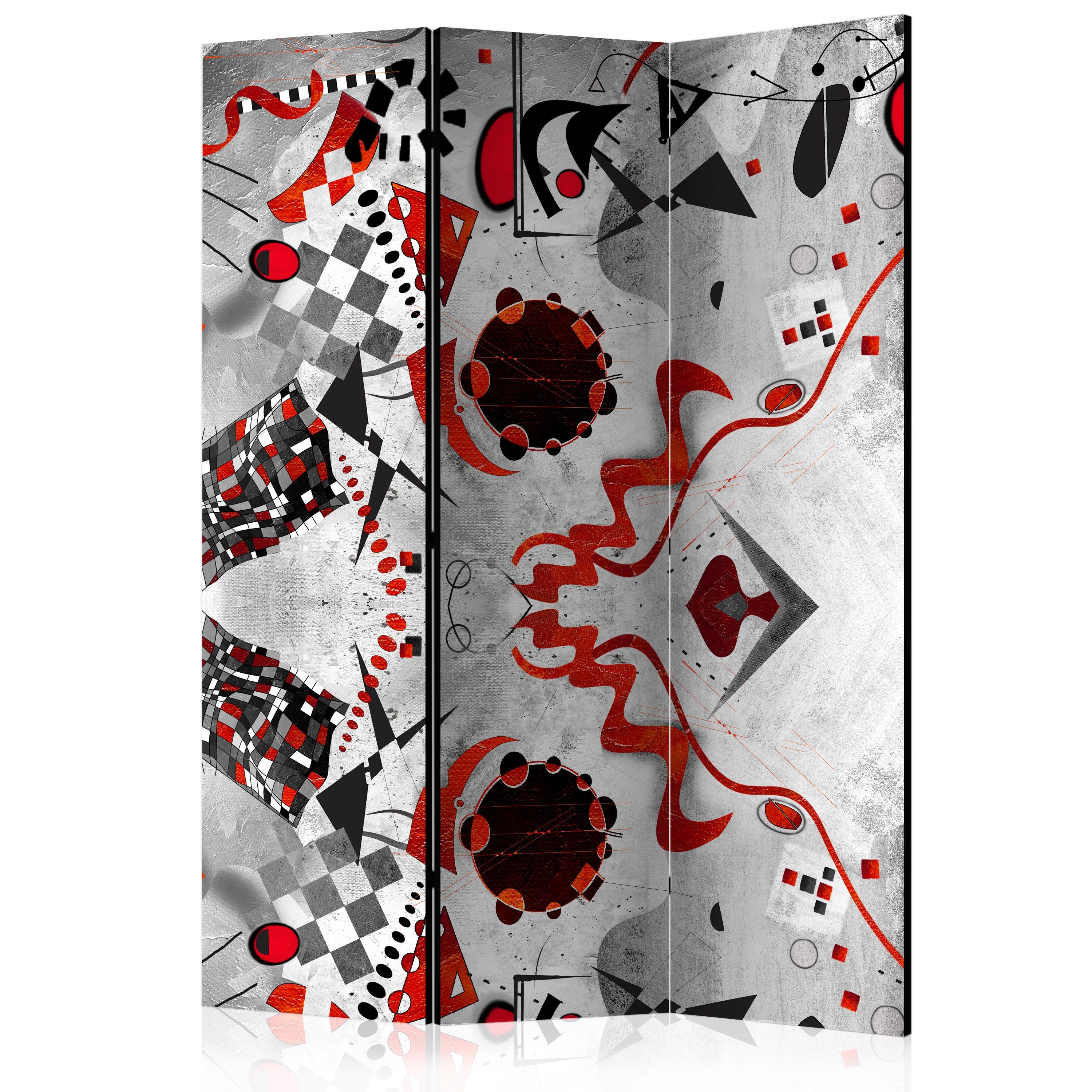 Skærmvæg - Geometric Cosmos - 135 x 172 cm - Dobbeltsiddet