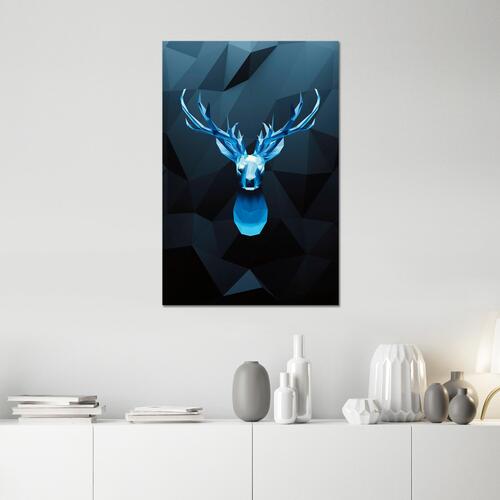 Billede - Ice Deer (1 Part) Vertical