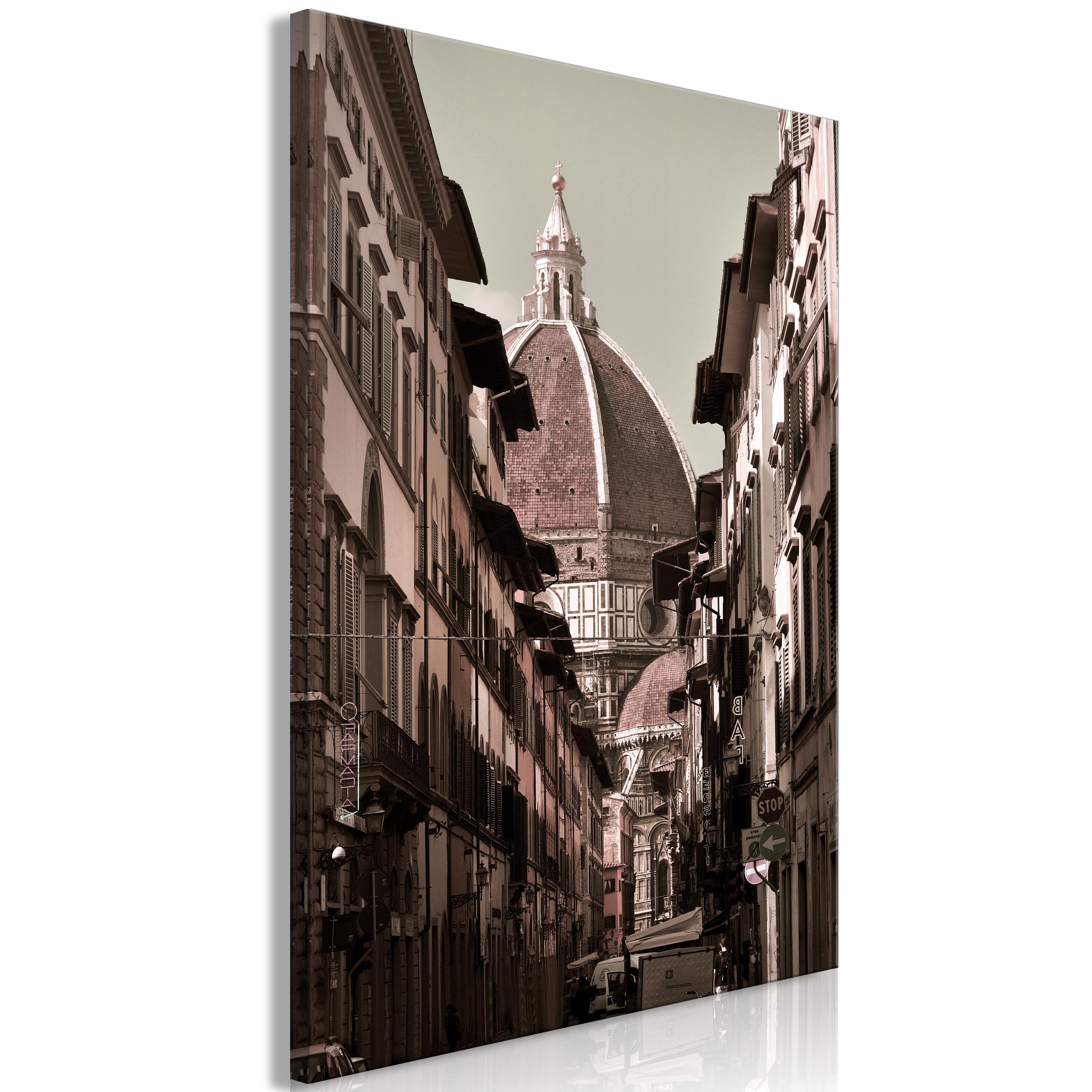 Billede - Florence (1 Part) Vertical - 40 x 60 cm - På italiensk lærred